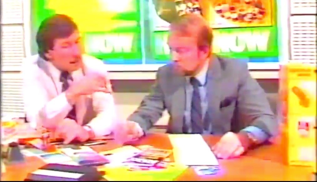 Roger Sotherton (left) and John Chambers, both directors of Don Marketing 1984