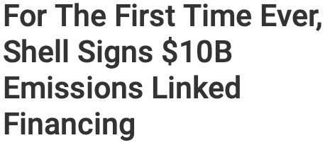 OILPRICE.COM: For The First Time Ever, Shell Signs $10B Emissions ...
